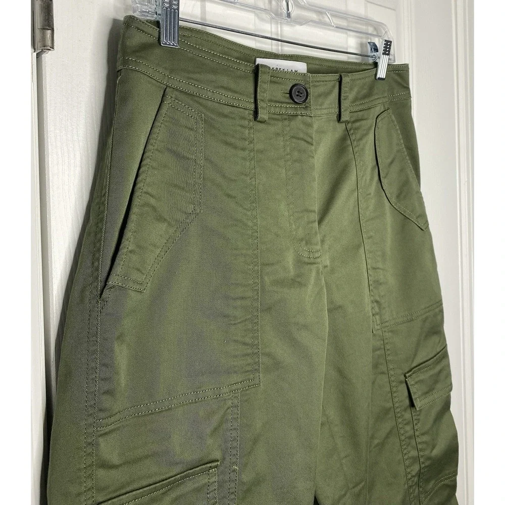 Derek‎ Lam 10 Crosby Elian Cargo Pants Military Green Size 6